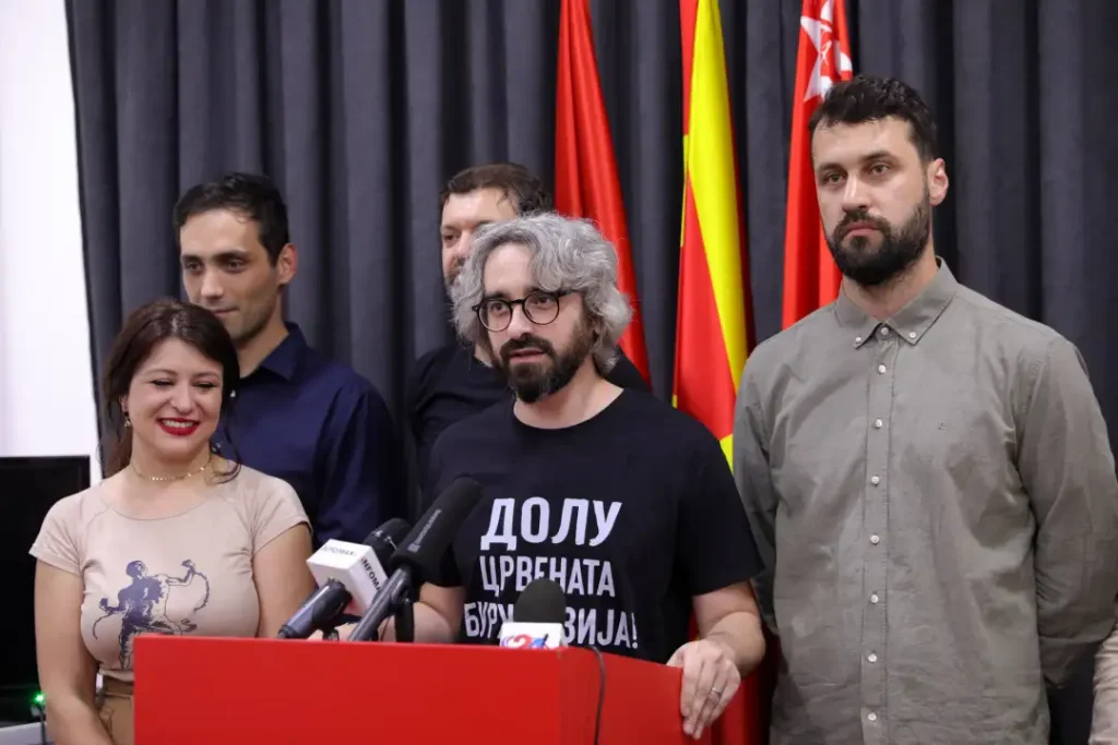 (Видео) Левица со сопствен кандидат за градоначалник на Скопје