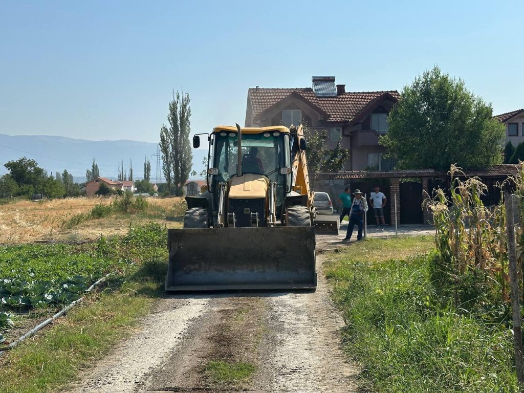 (ВИДЕО) Ќе се асфалтираат нови улици во Волково