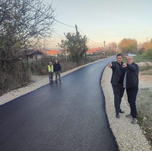 Општина Илинден ја подобрува патната инфраструктура во населените места