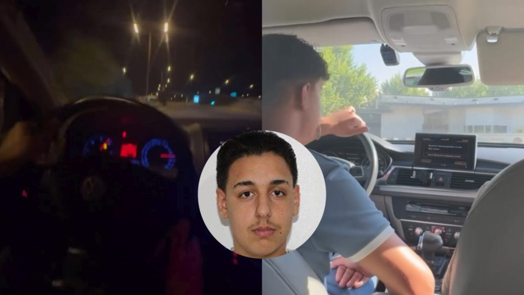 Се трага по Саитов, се појави и видео каде се гледа дека и поранл опасно возел по улиците
