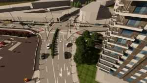 Почнаа градежните активности на Булевар „Македонија“, ќе се реализираат во четири фази