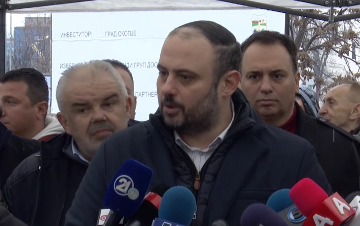 Почнаа градежните активности на Булевар „Македонија“, ќе се реализираат во 4 фази