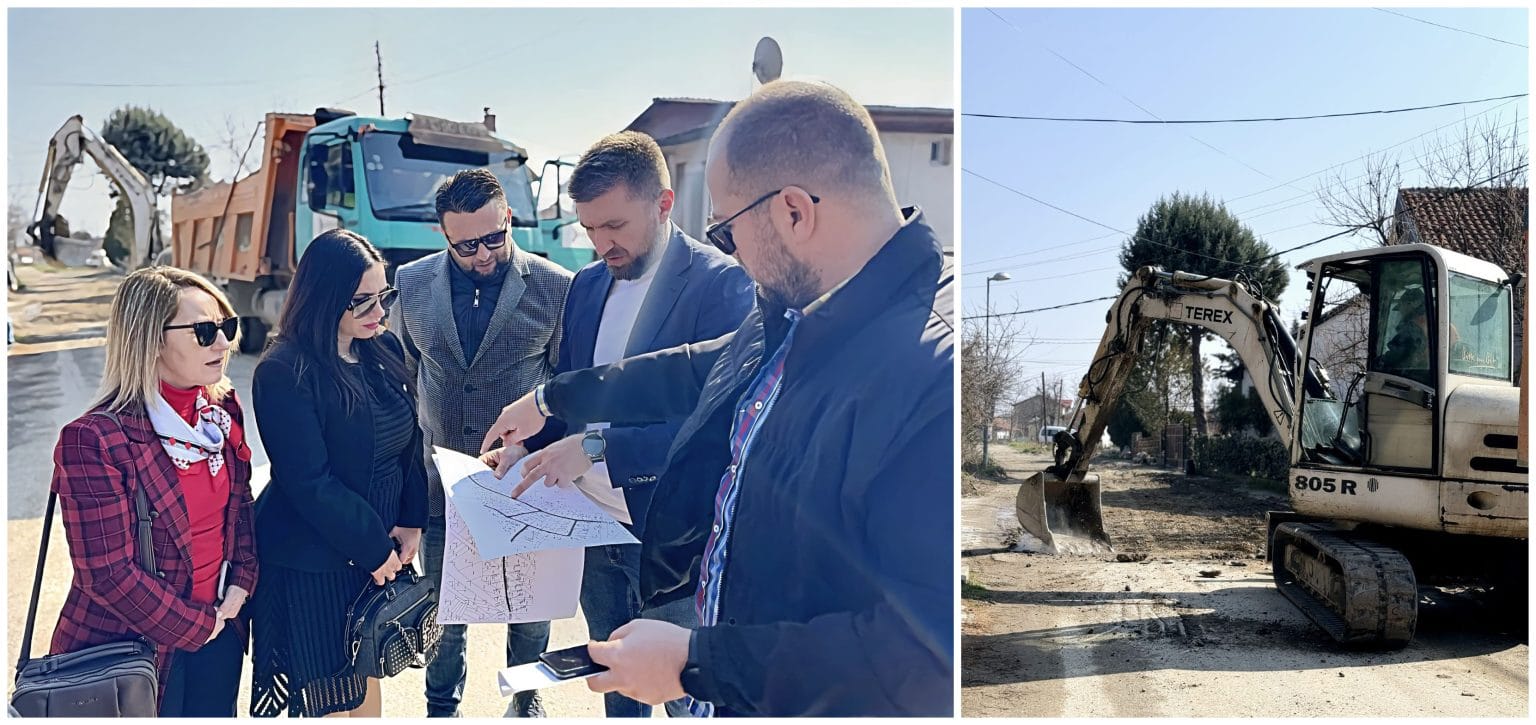 Најава од градоначалникот Mитески: Oд понеделник ќе се реконструира улица во Горно Лисиче
