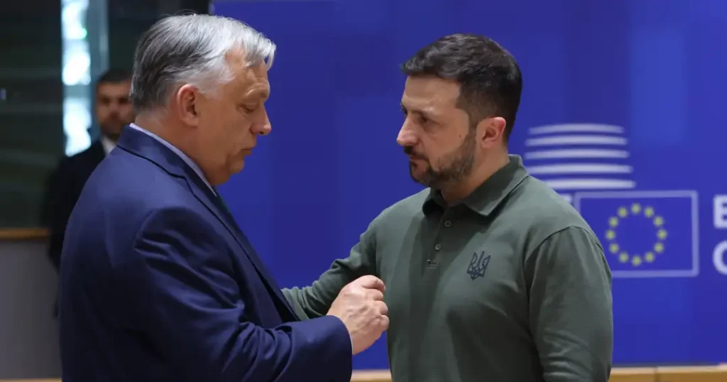 Зеленски му се закани на Oрбан дека неговите контакт податоци ќе ги даде на украинските вооружени сили