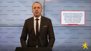 ВМРО-ДПМНЕ прашува дали Заев парите од поткупот земен од бизнисменот Дака ги вложил во Африка и Дубаи?