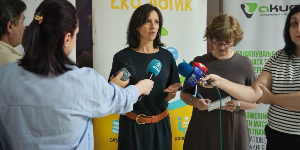 Akuo EduLab ги обедини наставниците, студентите и институциите во Штип во дискусија за иднината на образованието за одржливост