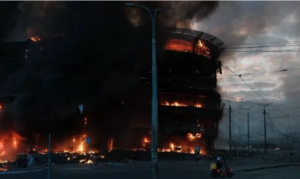 Масовен напад со дронови кон Москва, погодена и образовна установа во Харков