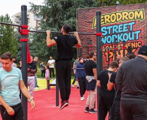 Во Аеродром се поставуваат фитнес-зони за рекреација за сите генерации
