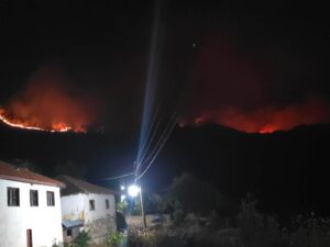 Три пожари сè уште активни во Македонија, 25 изгаснати за едно деноноќие