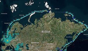 Седум кинески бродови ќе пловат по Северниот морски пат кон Европа