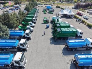 Скопје доби нови специјализирани возила за одржување на комуналната хигиена