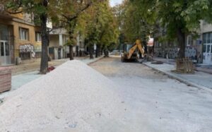 Завршува реконструкцијата на улицата „Ленинова“ во Општина Центар