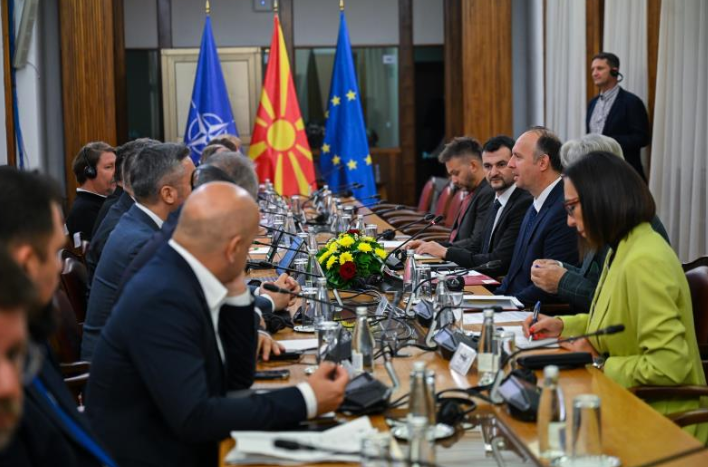 Гаши со европратениците разговараше за реформите, транспарентноста и евроинтеграциите