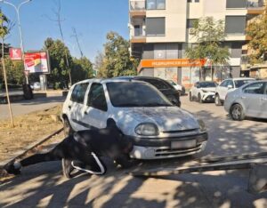 Акција за отстранување на хаварисани возила во Карпош 3