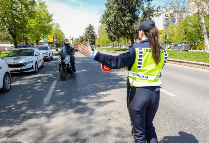 МВР спроведе акција за контрола на велосипеди, мотори и тротинети, регистрирани 161 прекршок