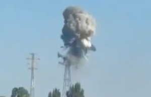 (Видео) Русија првпат употреби млазен дрон со специјална боева глава за уништување на далноводи