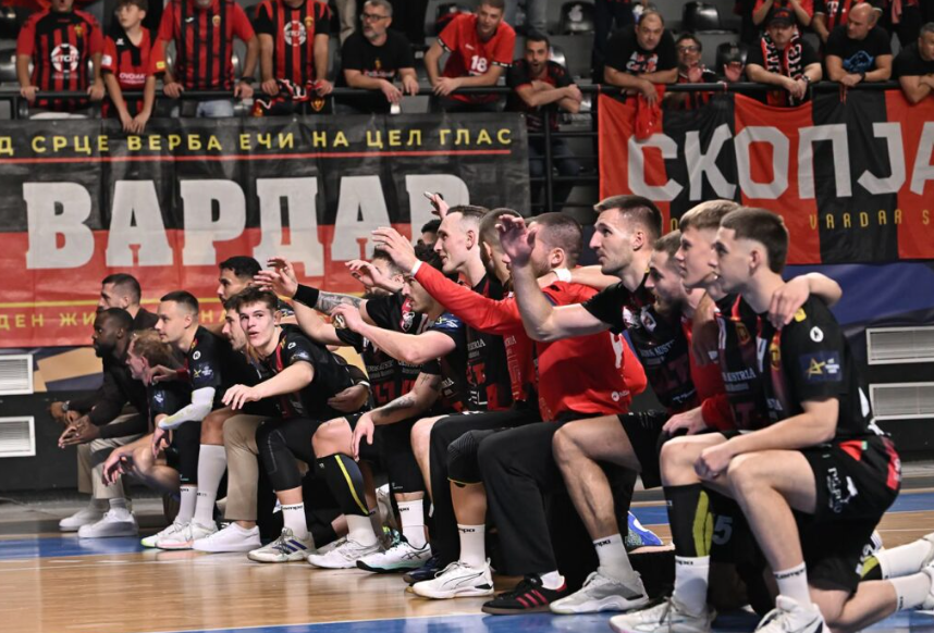 Црвено-црна рапсодија во Франција: Вардар го надигра Нант